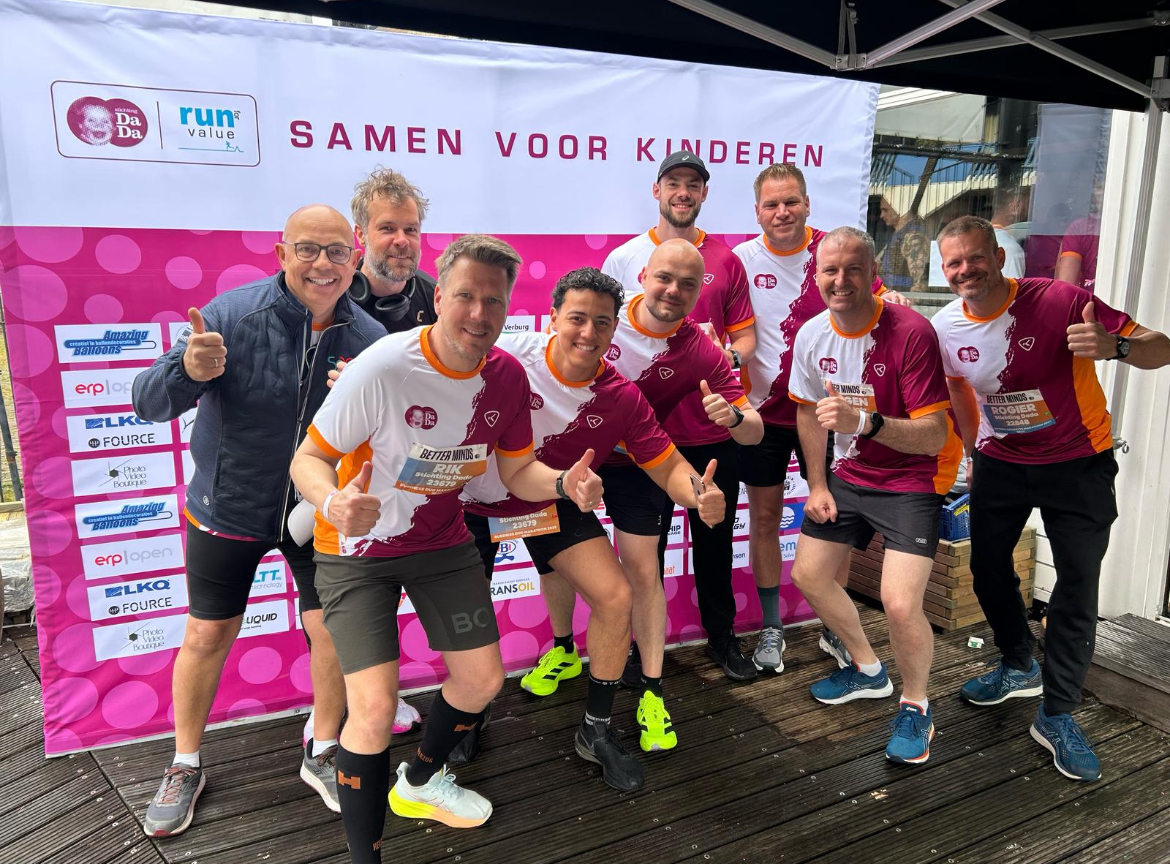 Een zonnige en sportieve prestatie voor Stichting DaDa