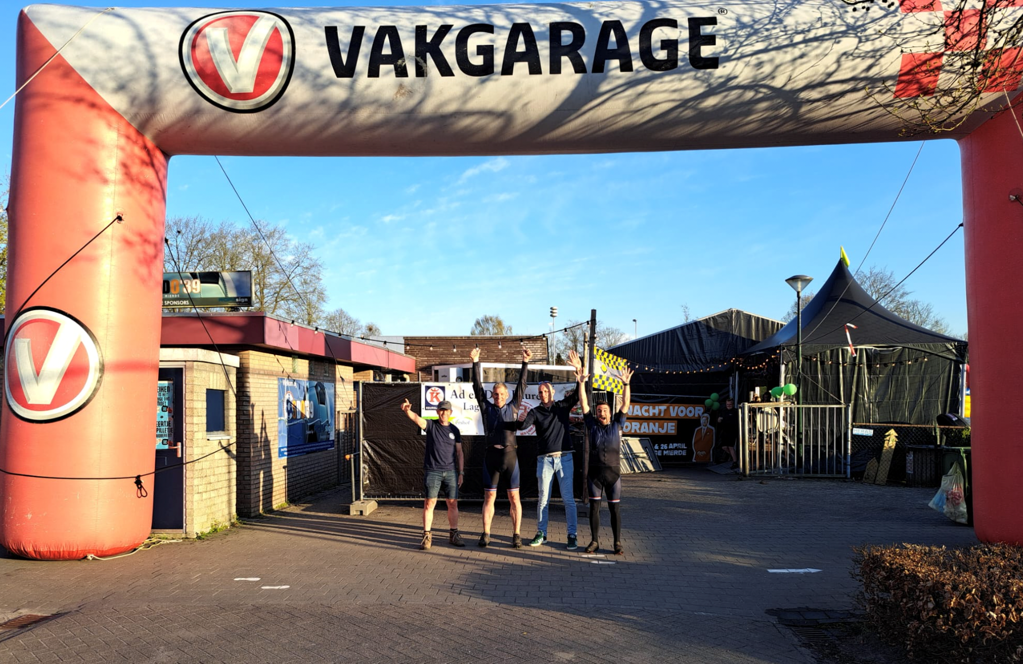 Warm up voor de Vrijthof-Vrijthof Challenge levert mooi bedrag op voor KWF