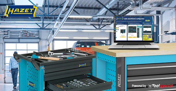 Gereedschapswagen optimaliseren? Zo geklikt met de Assortiment Configurator!