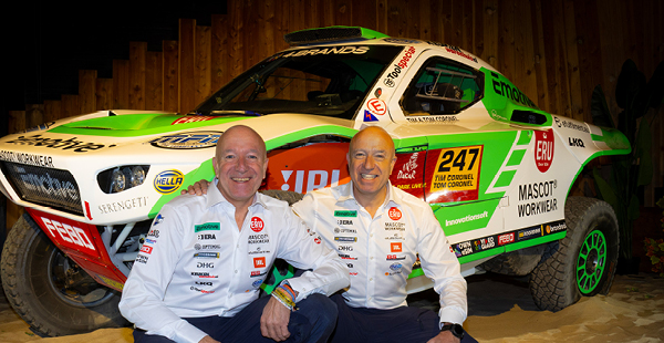 Tim en Tom Coronel klaar voor de 2026 editie van Dakar