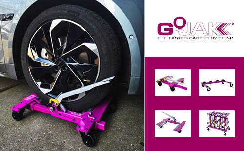 GoJak Heavy Duty voertuigverplaatserset