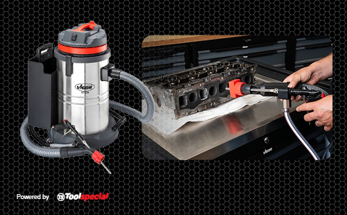 VIGOR V7550 Walnootstraalmachine 5L: effectieve oplossing voor inlaatvervuiling