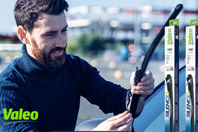Valeo Silencio™: winnaar real-life ruitenwisserbladentest