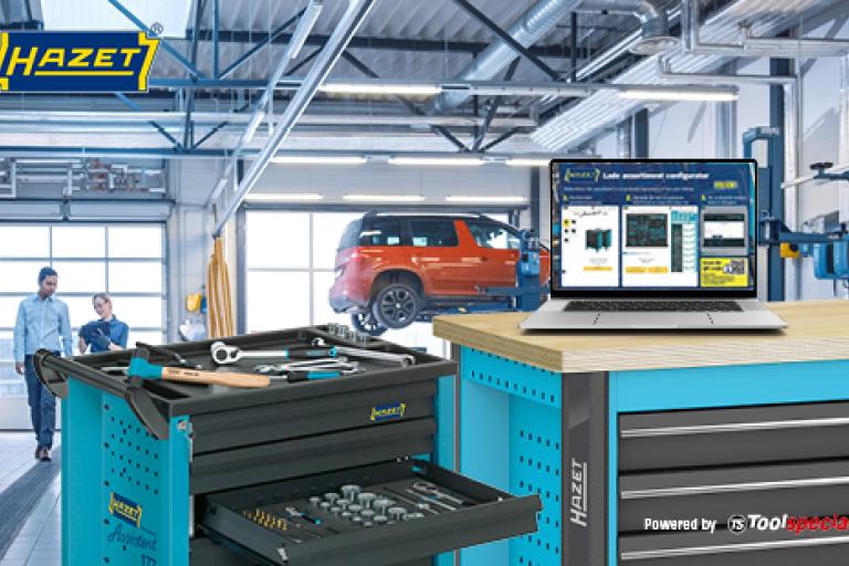 Gereedschapswagen optimaliseren?  Zo geklikt met de lade assortiment configurator! 