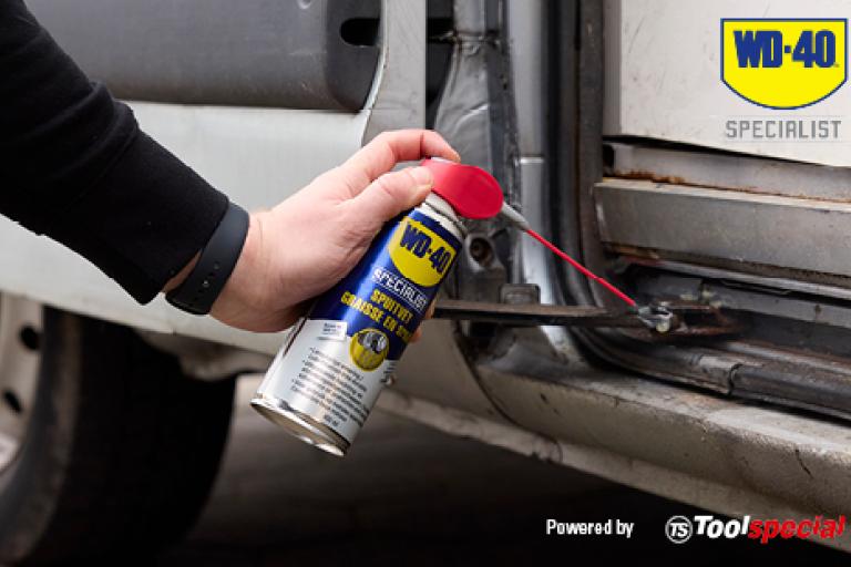Maximale bescherming bij hoge belasting: WD-40 Specialist Spuitvet