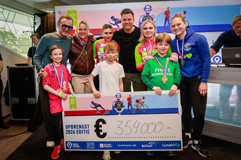 Team Nina in actie tijdens De Hollandse 100
