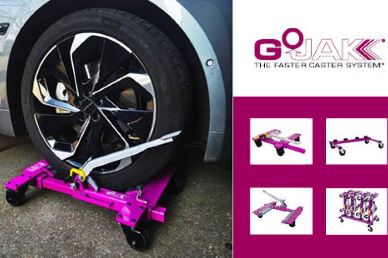 GoJak Heavy Duty voertuigverplaatserset