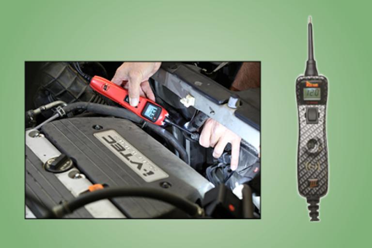 Elektrische diagnose met Power Probe PP3 Carbon Black
