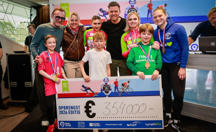 Team Nina in actie tijdens De Hollandse 100