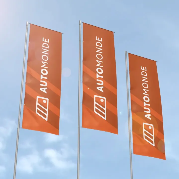 Automonde drie vlaggen 